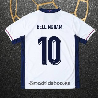 Camiseta Inglaterra Jugador Bellingham Primera Eurocopa 2024