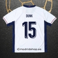 Camiseta Inglaterra Jugador Dunk Primera Eurocopa 2024