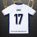 Camiseta Inglaterra Jugador Jones Primera Eurocopa 2024