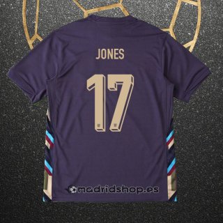 Camiseta Inglaterra Jugador Jones Segunda Eurocopa 2024