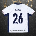 Camiseta Inglaterra Jugador Mainoo Primera Eurocopa 2024