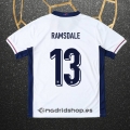 Camiseta Inglaterra Jugador Ramsdale Primera Eurocopa 2024