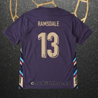 Camiseta Inglaterra Jugador Ramsdale Segunda Eurocopa 2024