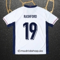 Camiseta Inglaterra Jugador Rashford Primera Eurocopa 2024