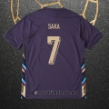 Camiseta Inglaterra Jugador Saka Segunda Eurocopa 2024