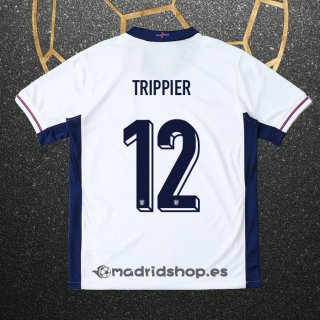 Camiseta Inglaterra Jugador Trippier Primera Eurocopa 2024