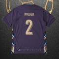 Camiseta Inglaterra Jugador Walker Segunda Eurocopa 2024