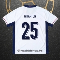 Camiseta Inglaterra Jugador Wharton Primera Eurocopa 2024