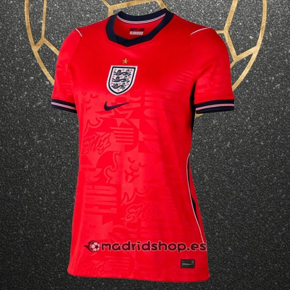Camiseta Inglaterra Segunda Mujer 2026