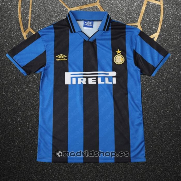 Camiseta Inter Milan Primera Retro 1995-1996