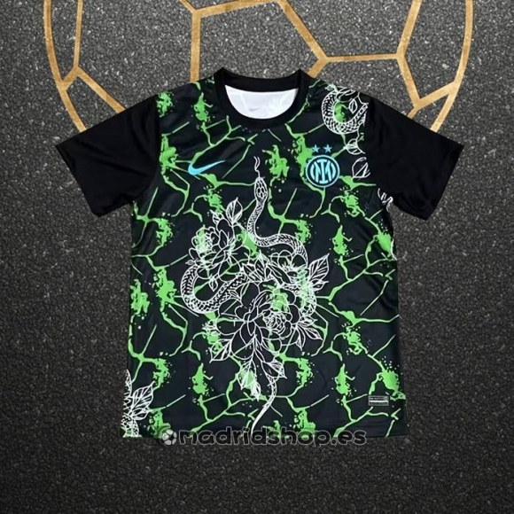 Tailandia Camiseta Inter Milan Special 25-26 Negro Verde