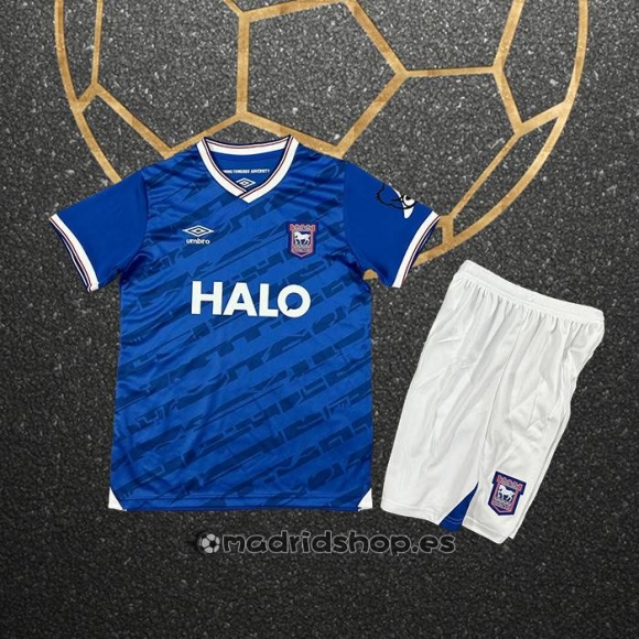 Camiseta Ipswich Town Primera Nino 25-26