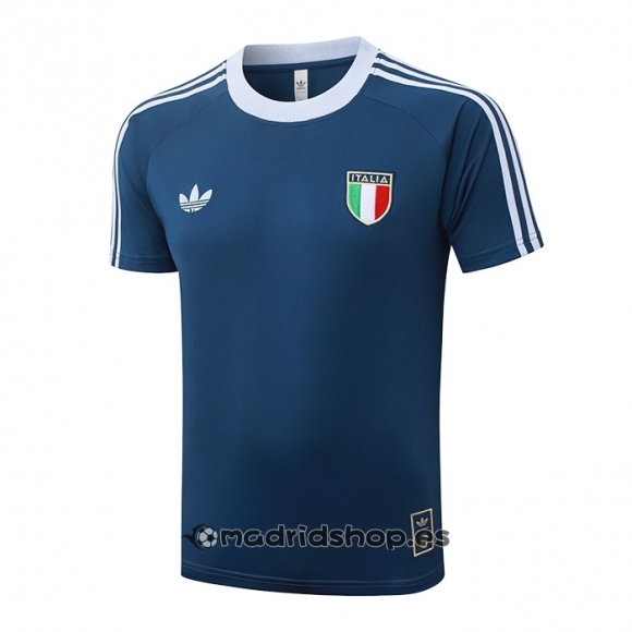 Camiseta de Entrenamiento Italia 26-27 Azul