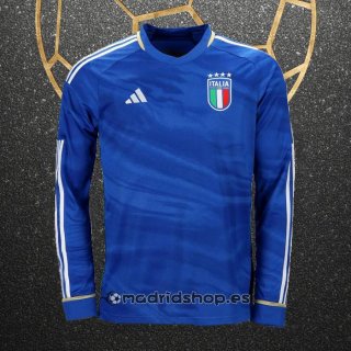 Camiseta Italia Primera Manga Larga 23-24