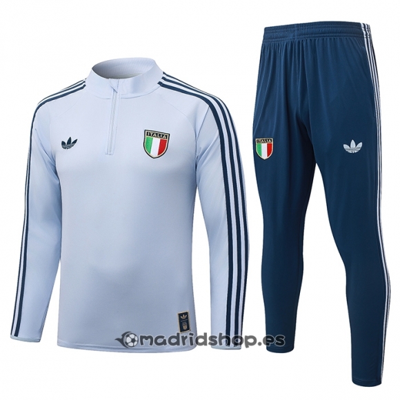 Chandal de Sudadera del Italia 26-27 Azul Claro