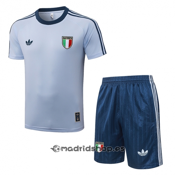 Chandal del Italia Manga Corta 2026-27 Azul - Pantalon Corto
