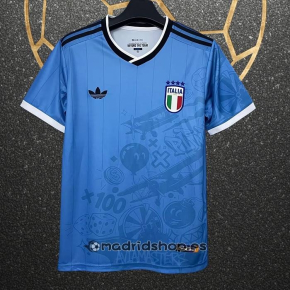 Tailandia Camiseta Italia Special 2025 Azul