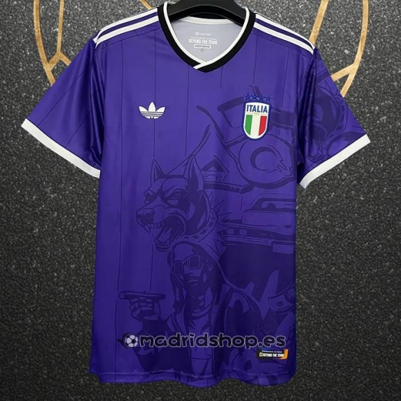 Tailandia Camiseta Italia Special 2025 Purpura