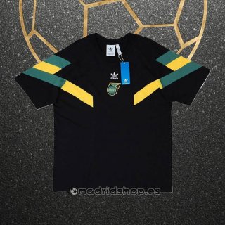Camiseta Pre Partido del Jamaica 2024 Negro