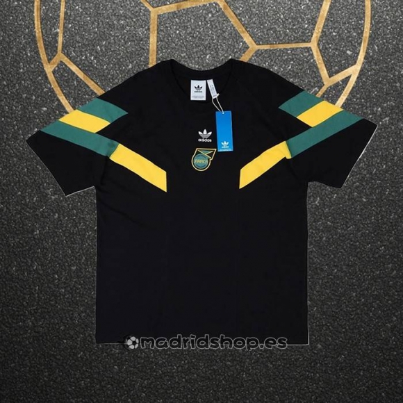 Camiseta Pre Partido del Jamaica 2024 Negro