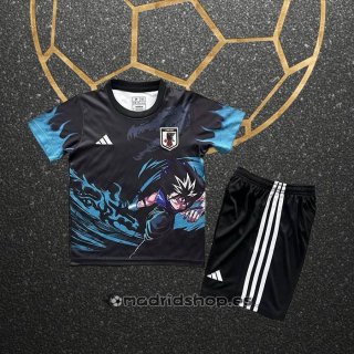 Camiseta Japon Anime Nino 2025 Negro