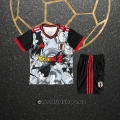 Camiseta Japon Anime Nino 25-26 Gris