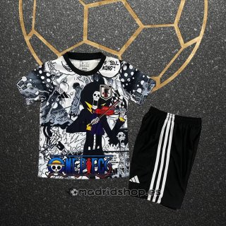 Camiseta Japon Anime Nino 25-26 Negro