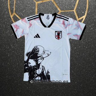Camiseta Japon Anime One Piece Luffy 2025 Blanco