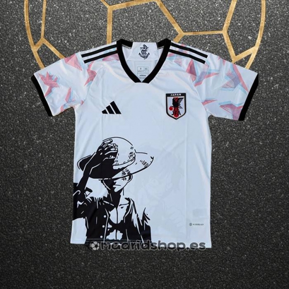 Camiseta Japon Anime One Piece Luffy 2025 Blanco