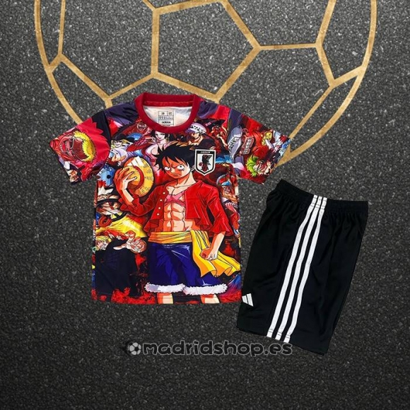 Camiseta Japon Dragon Ball Nino 2025 Rojo