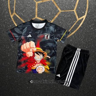 Camiseta Japon Dragon Ball Nino 25-26 Negro