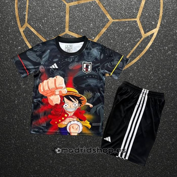 Camiseta Japon Dragon Ball Nino 25-26 Negro