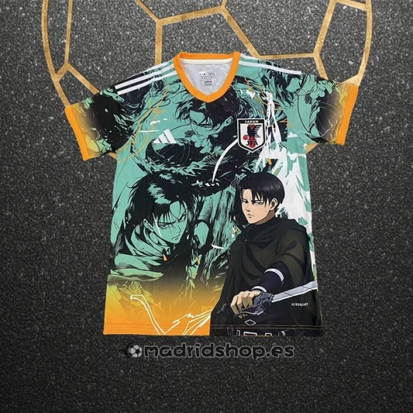 Tailandia Camiseta Japon Anime 2025 Verde
