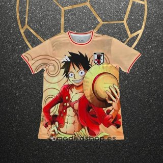 Tailandia Camiseta Japon Anime Luffy 25-26 Naranja