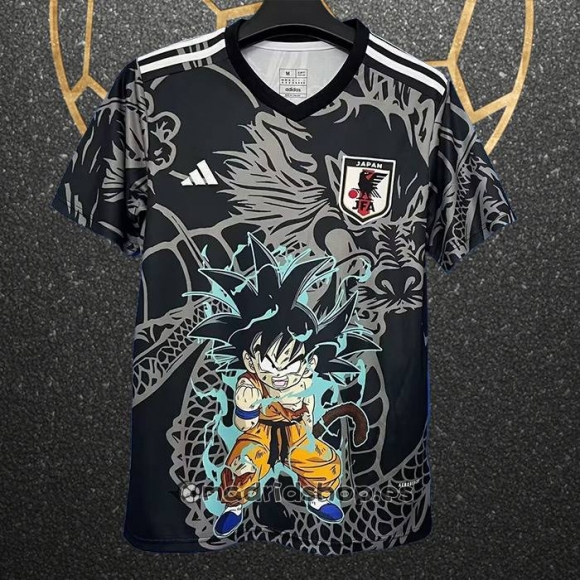 Tailandia Camiseta Japon Cartoon 2025 Negro