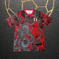 Tailandia Camiseta Japon Dragon 25-26 Negro Rojo