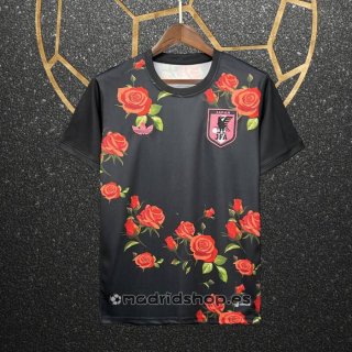 Tailandia Camiseta Japon Rose 24-25 Negro