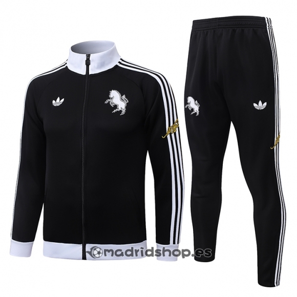 Chandal de Chaqueta del Juventus Nino 26-27 Negro