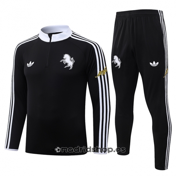 Chandal de Sudadera del Juventus Nino 26-27 Negro