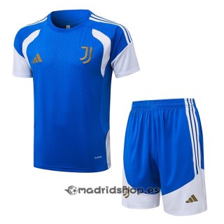Chandal del Juventus Manga Corta 26-27 Azul - Pantalon Corto