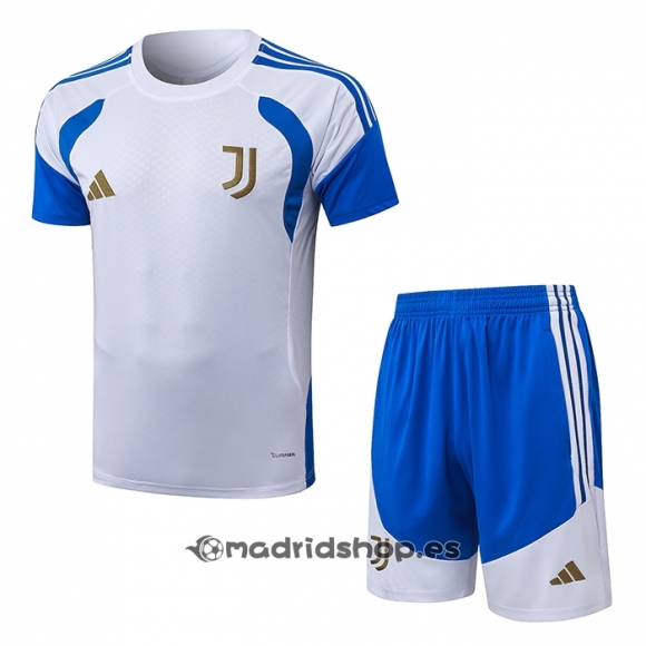 Chandal del Juventus Manga Corta 26-27 Blanco - Pantalon Corto
