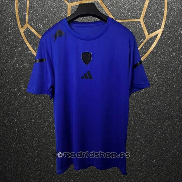 Camiseta Pre Partido del Leeds United 25-26 Azul
