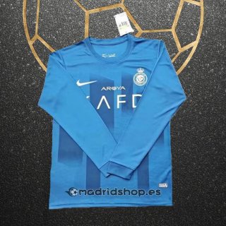 Camiseta Al Nassr Segunda Manga Larga 23-24