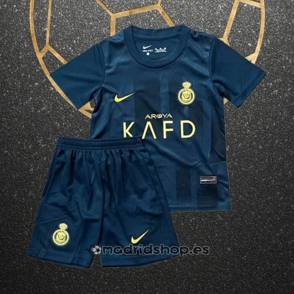 Camiseta Al Nassr Segunda Nino 23-24