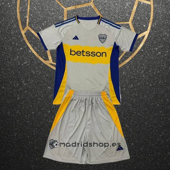 Camiseta Boca Juniors Concept Nino 2025 Gris