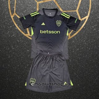 Camiseta Boca Juniors Portero Nino 2025 Negro