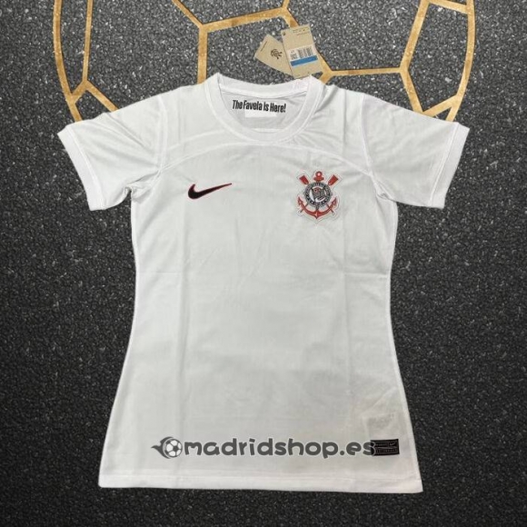 Camiseta Corinthians Primera Mujer 2023