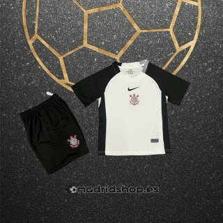 Camiseta Corinthians Primera Nino 2025