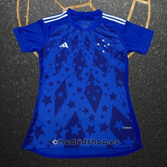 Camiseta Cruzeiro Primera Mujer 2024