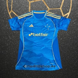 Camiseta Cruzeiro Tercera Mujer 2025